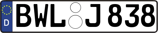 BWL-J838