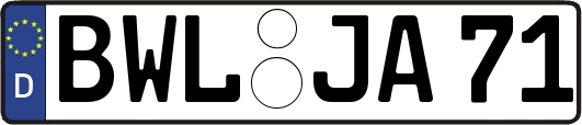 BWL-JA71