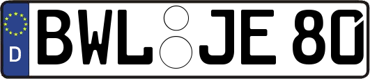 BWL-JE80