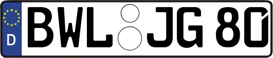 BWL-JG80