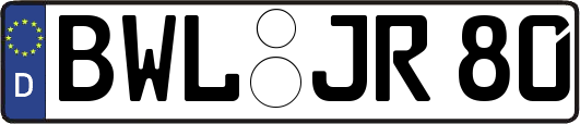 BWL-JR80