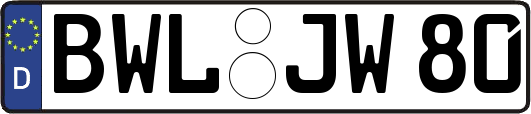 BWL-JW80