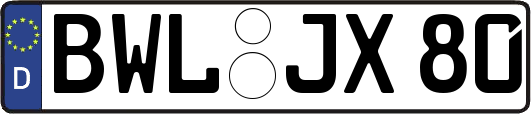 BWL-JX80
