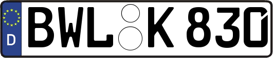 BWL-K830