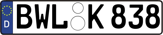 BWL-K838