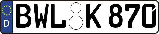 BWL-K870