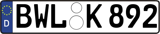 BWL-K892