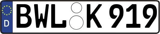 BWL-K919