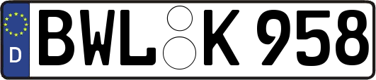 BWL-K958