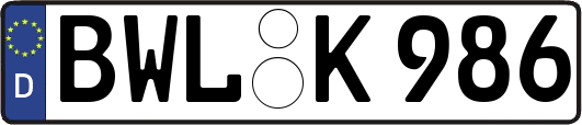 BWL-K986