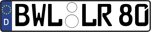 BWL-LR80