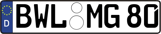 BWL-MG80