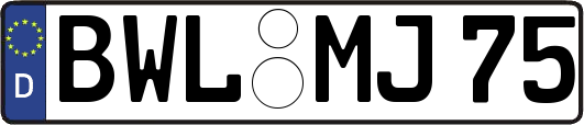 BWL-MJ75