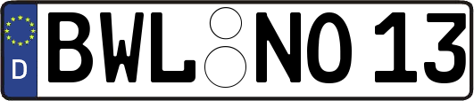 BWL-NO13
