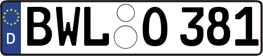 BWL-O381