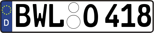 BWL-O418