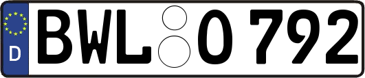 BWL-O792