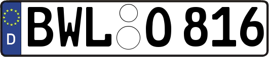 BWL-O816