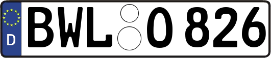 BWL-O826