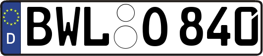 BWL-O840