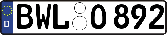BWL-O892