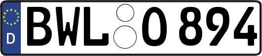 BWL-O894