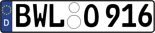 BWL-O916