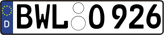 BWL-O926