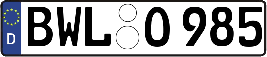 BWL-O985
