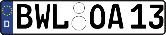 BWL-OA13