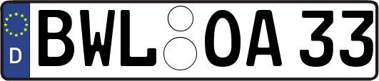 BWL-OA33