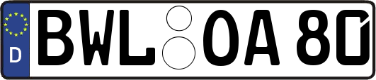 BWL-OA80
