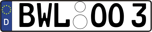 BWL-OO3