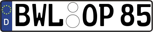 BWL-OP85