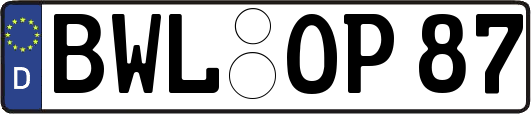 BWL-OP87