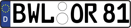 BWL-OR81