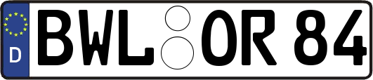 BWL-OR84