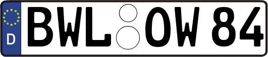 BWL-OW84