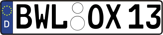 BWL-OX13