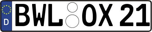 BWL-OX21