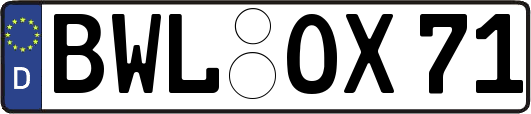 BWL-OX71