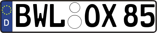 BWL-OX85