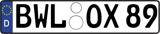 BWL-OX89