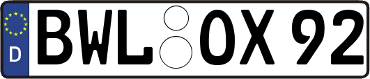 BWL-OX92
