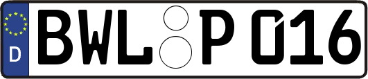 BWL-P016
