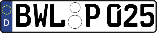BWL-P025