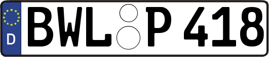 BWL-P418
