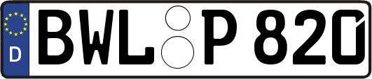 BWL-P820