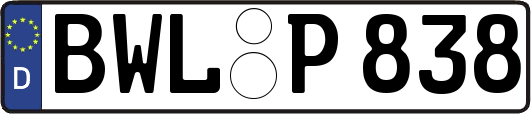 BWL-P838