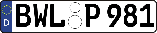 BWL-P981